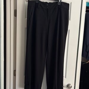 Lane Bryant Black Wide Leg Dress Pants